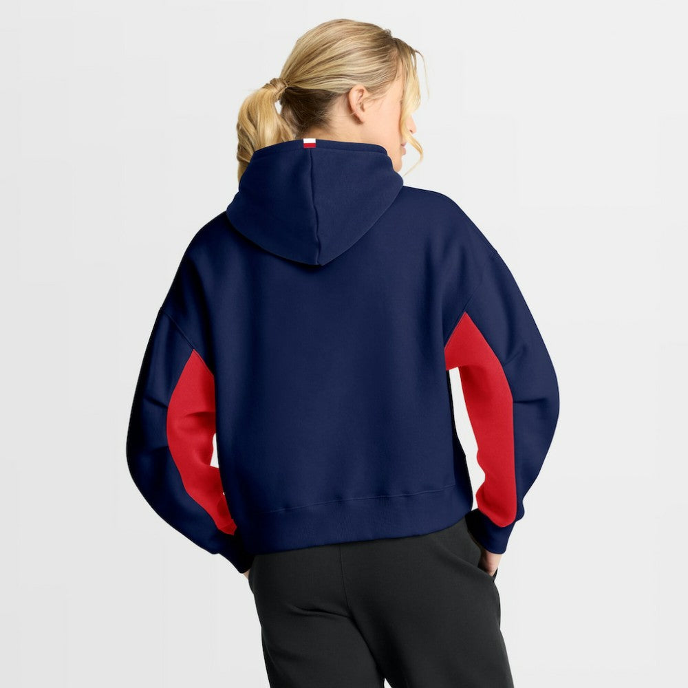 Columbus Blue Jackets Fanatics Women's Back Check Boxy Hoodie Discount