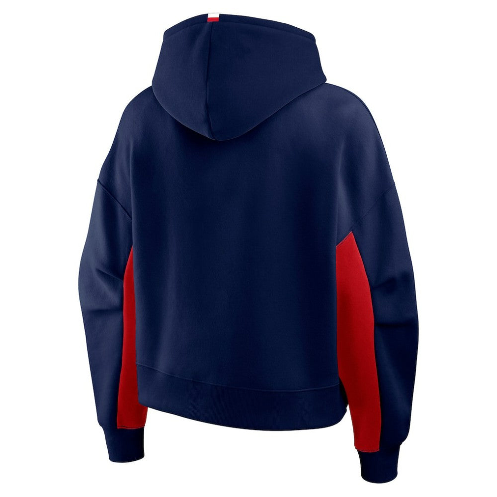 Columbus Blue Jackets Fanatics Women's Back Check Boxy Hoodie Discount