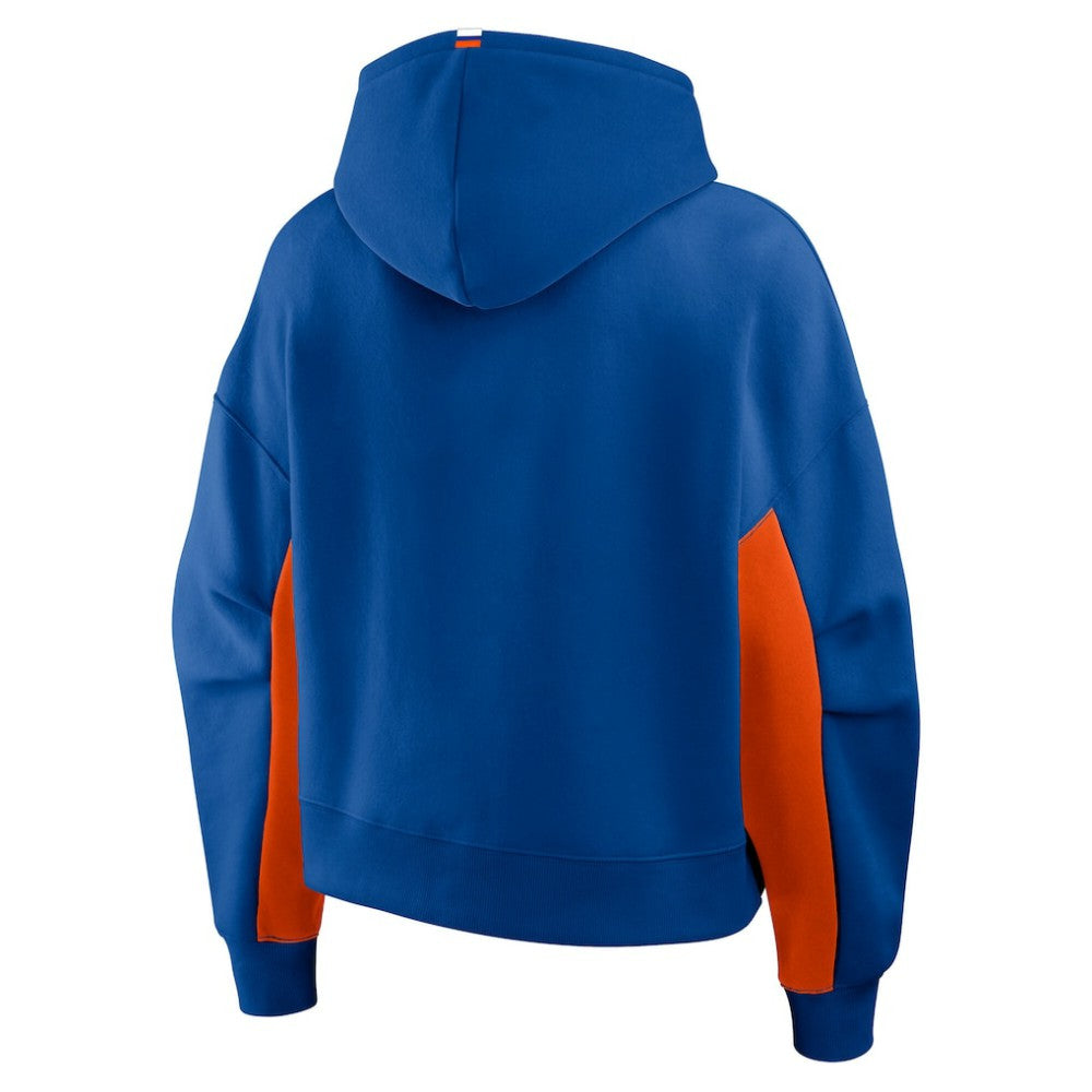 New York Islanders Fanatics Women's Back Check Boxy Hoodie Discount