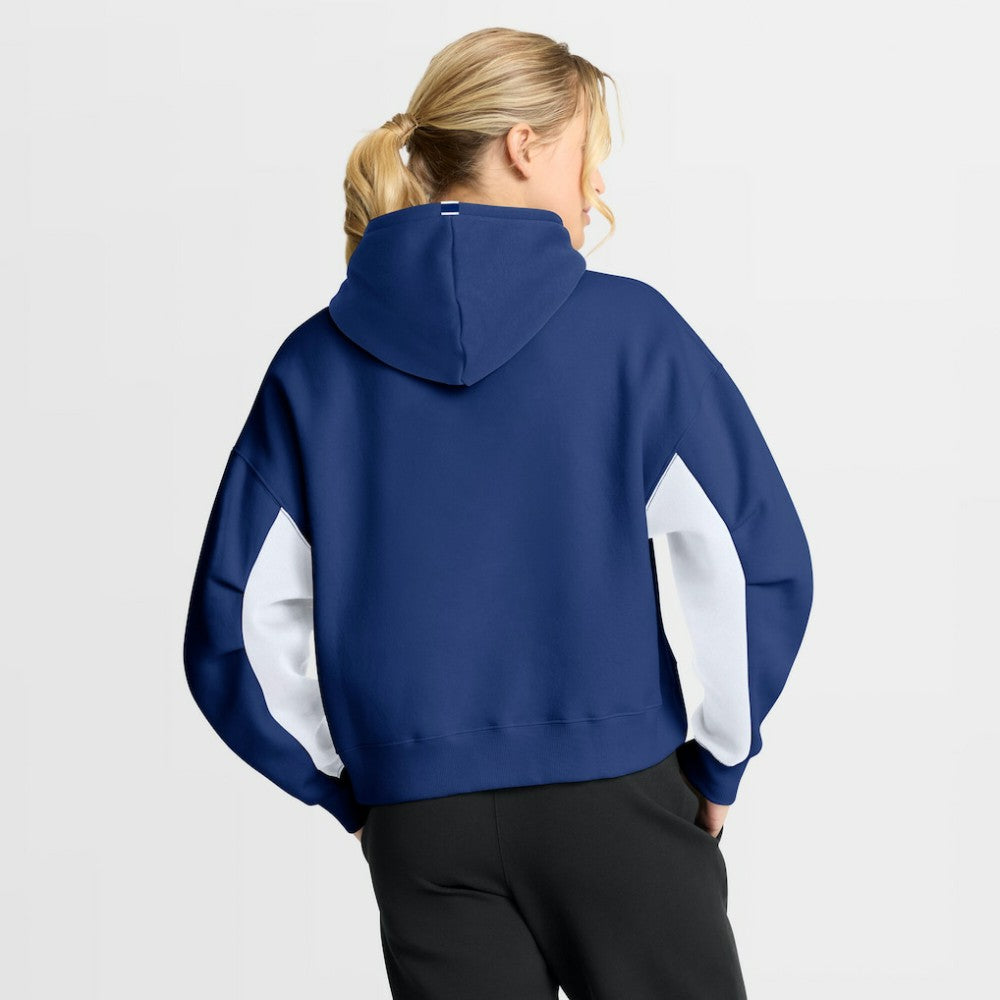 Toronto Maple Leafs Fanatics Women's Back Check Boxy Hoodie For Sale