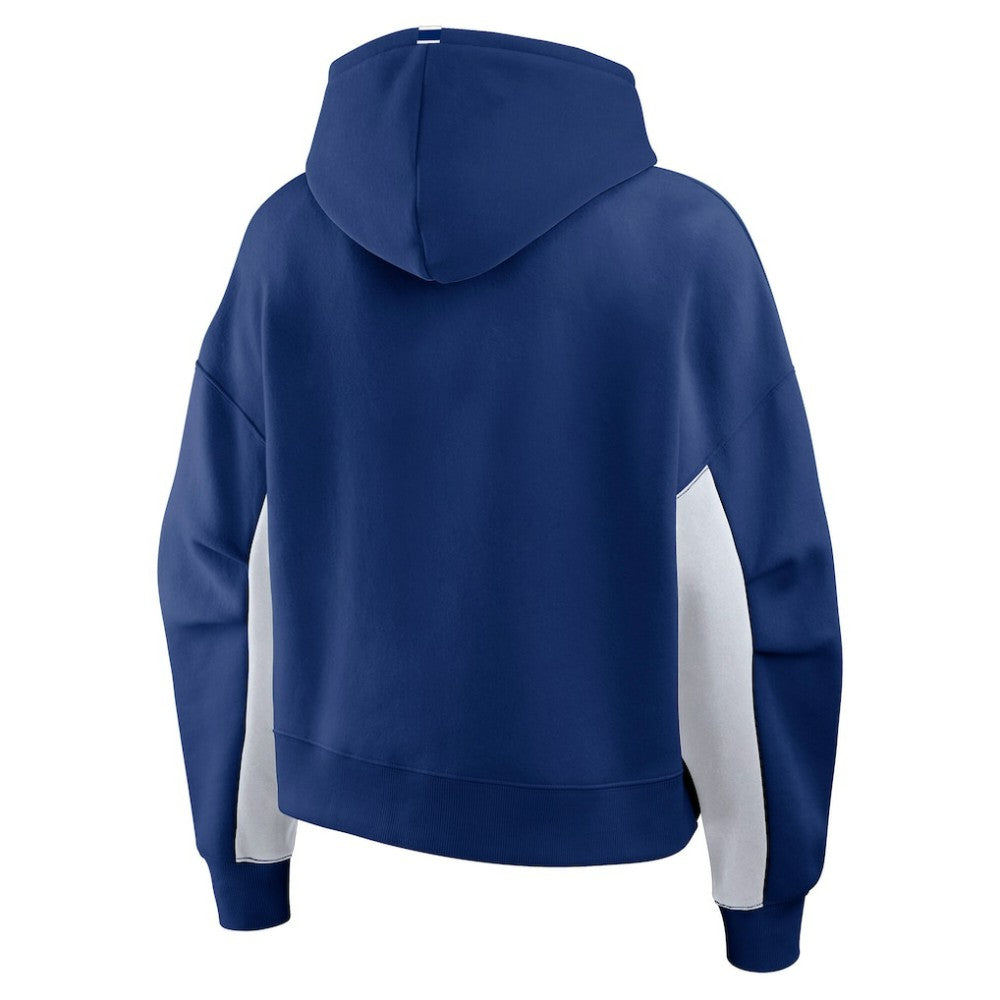 Toronto Maple Leafs Fanatics Women's Back Check Boxy Hoodie For Sale