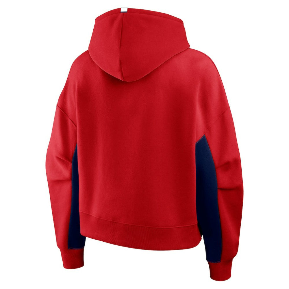 Washington Capitals Fanatics Women's Back Check Boxy Hoodie Sale