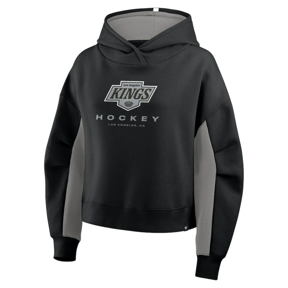 Los Angeles Kings Fanatics Women's Back Check Boxy Hoodie Discount