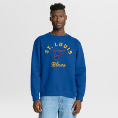 St. Louis Blues Fanatics Vintage Stickler Sweatshirt Online