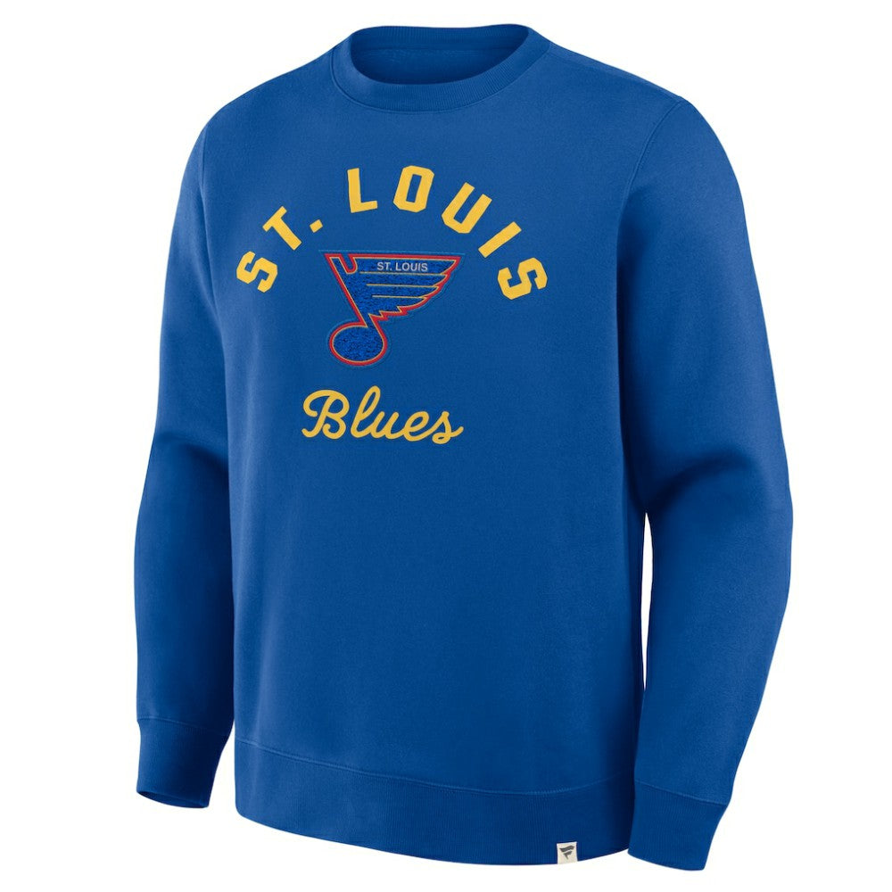 St. Louis Blues Fanatics Vintage Stickler Sweatshirt Online
