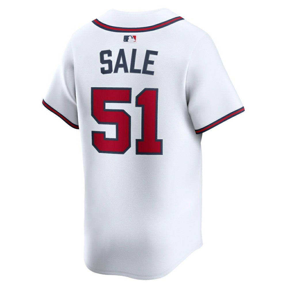 Chris Sale Atlanta Braves Nike Home Limited Player Jersey | MLB For sale