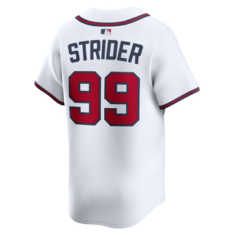 Spencer Strider Atlanta Braves Nike Home Limited Player Jersey | MLB Outlet