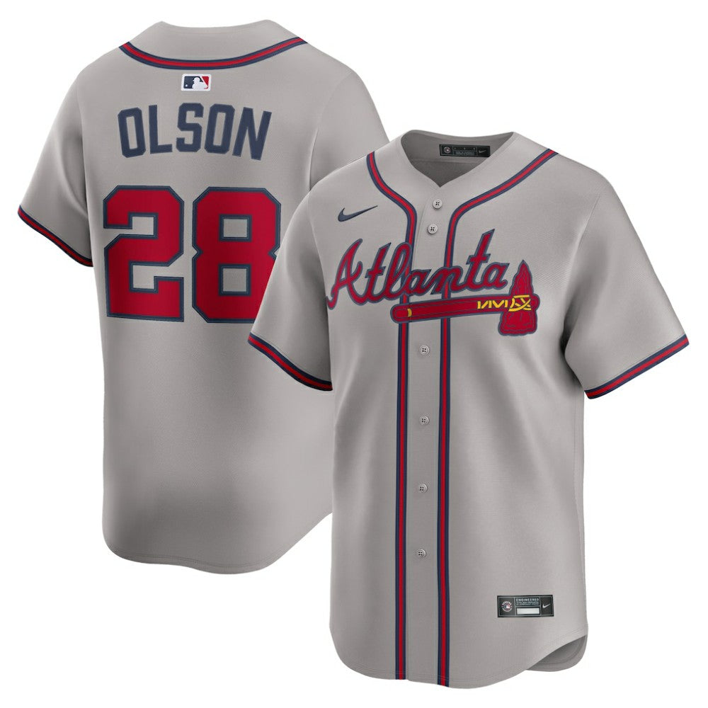 Matt Olson Atlanta Braves Nike Road Limited Player Jersey | MLB On Sale