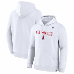 Los Angeles Angels Fanatics Unisex LA Strong Premium Fleece Pullover Hoodie | MLB On Sale