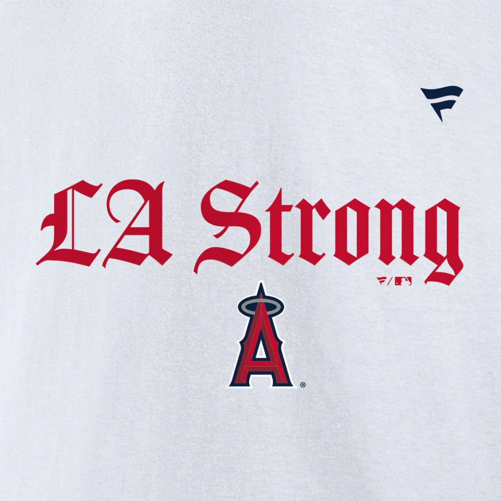 Los Angeles Angels Fanatics Unisex LA Strong Premium Fleece Pullover Hoodie | MLB On Sale