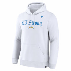Los Angeles Chargers Fanatics Unisex LA Strong Premium Fleece Pullover Hoodie
