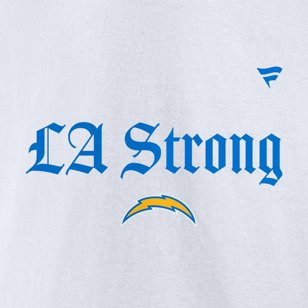 Los Angeles Chargers Fanatics Unisex LA Strong Premium Fleece Pullover Hoodie