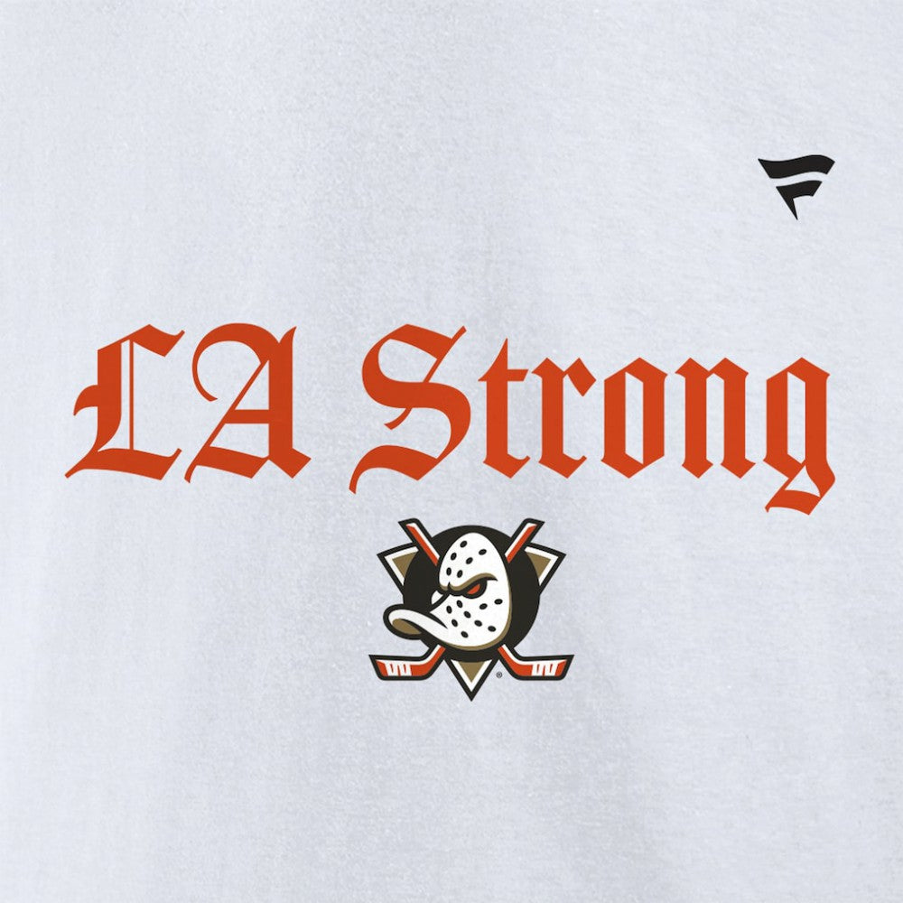 Anaheim Ducks Fanatics Unisex LA Strong Premium Fleece Pullover Hoodie Online
