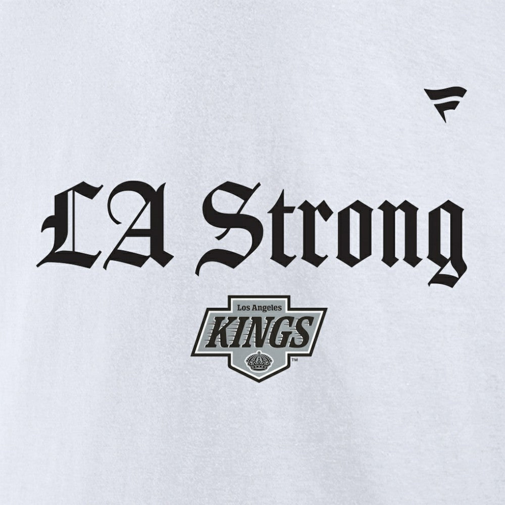 Los Angeles Kings Fanatics Unisex LA Strong Premium Fleece Pullover Hoodie Outlet
