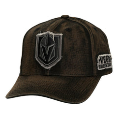 Vegas Golden Knights Mitchell & Ness Downtown Snow Wash Pro-Crown Adjustable Hat On Sale
