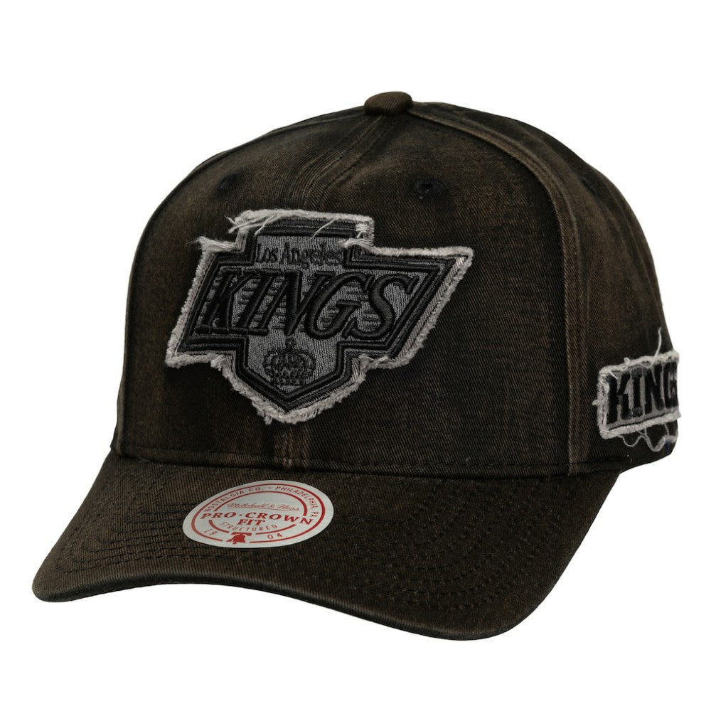 Los Angeles Kings Mitchell & Ness Downtown Snow Wash Pro-Crown Adjustable Hat Online