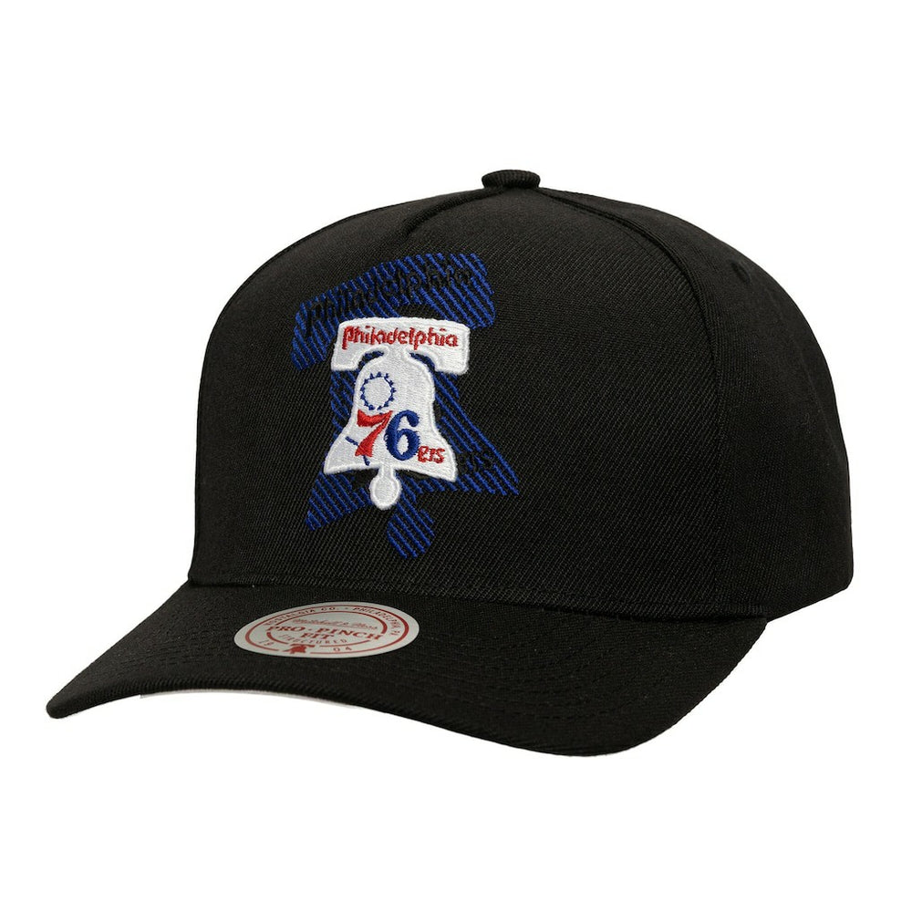 Philadelphia 76ers Tilted Pro Pinch Adjustable Hat Outlet