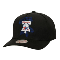 Philadelphia 76ers Tilted Pro Pinch Adjustable Hat Outlet