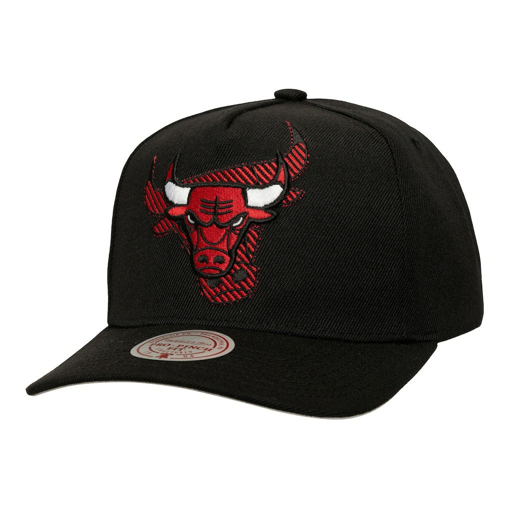 Chicago Bulls Tilted Pro Pinch Adjustable Hat On Sale