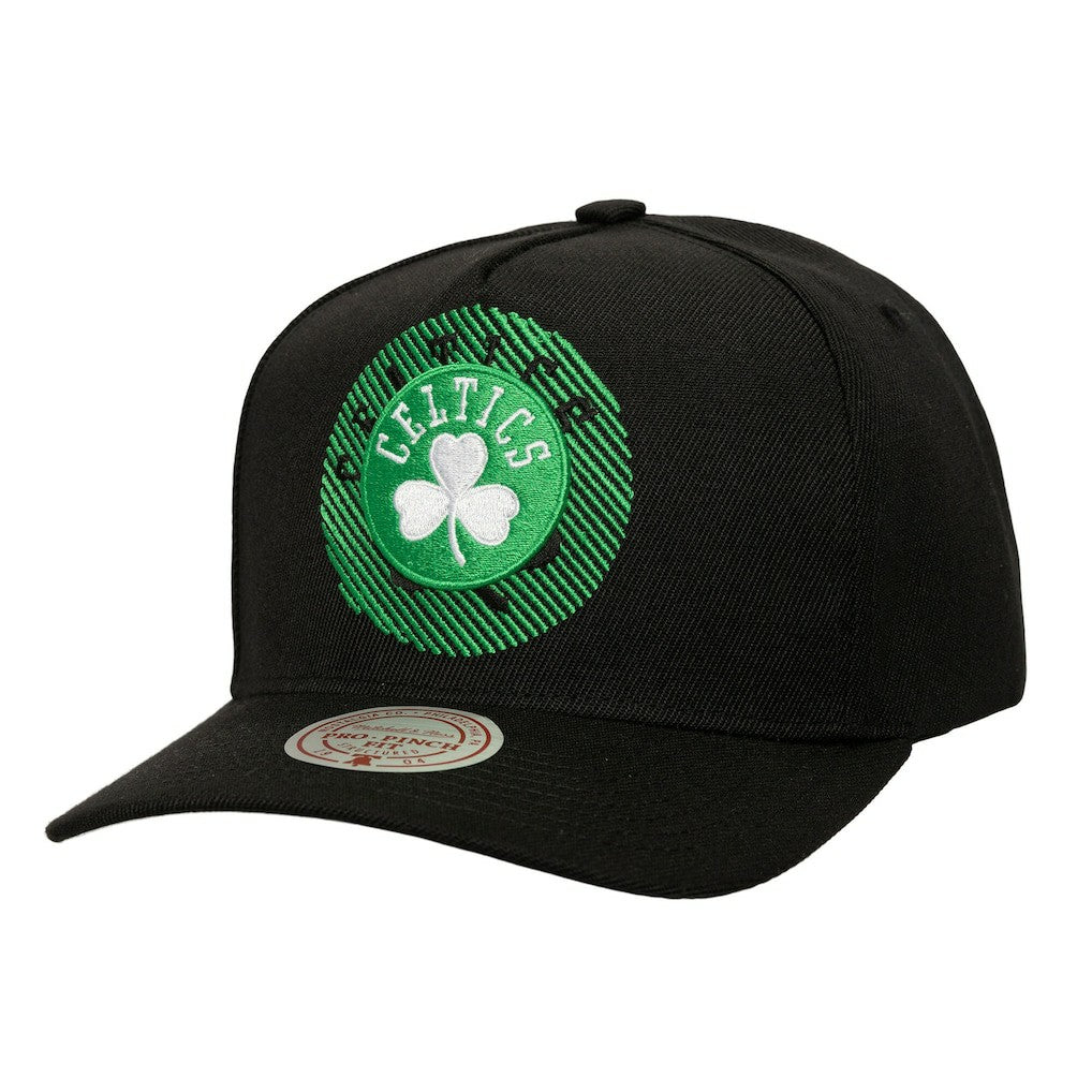Boston Celtics Tilted Pro Pinch Adjustable Hat Online