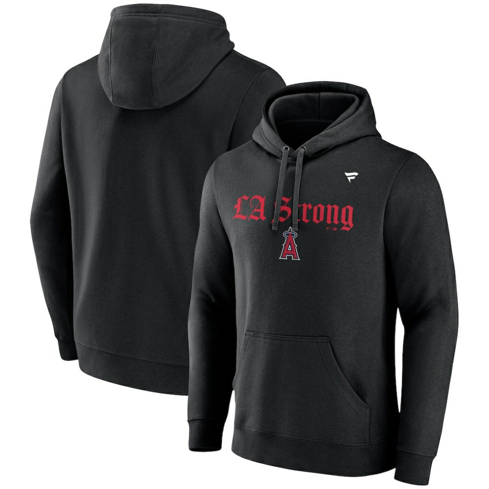Los Angeles Angels Fanatics Unisex LA Strong Fleece Pullover Hoodie | MLB Discount