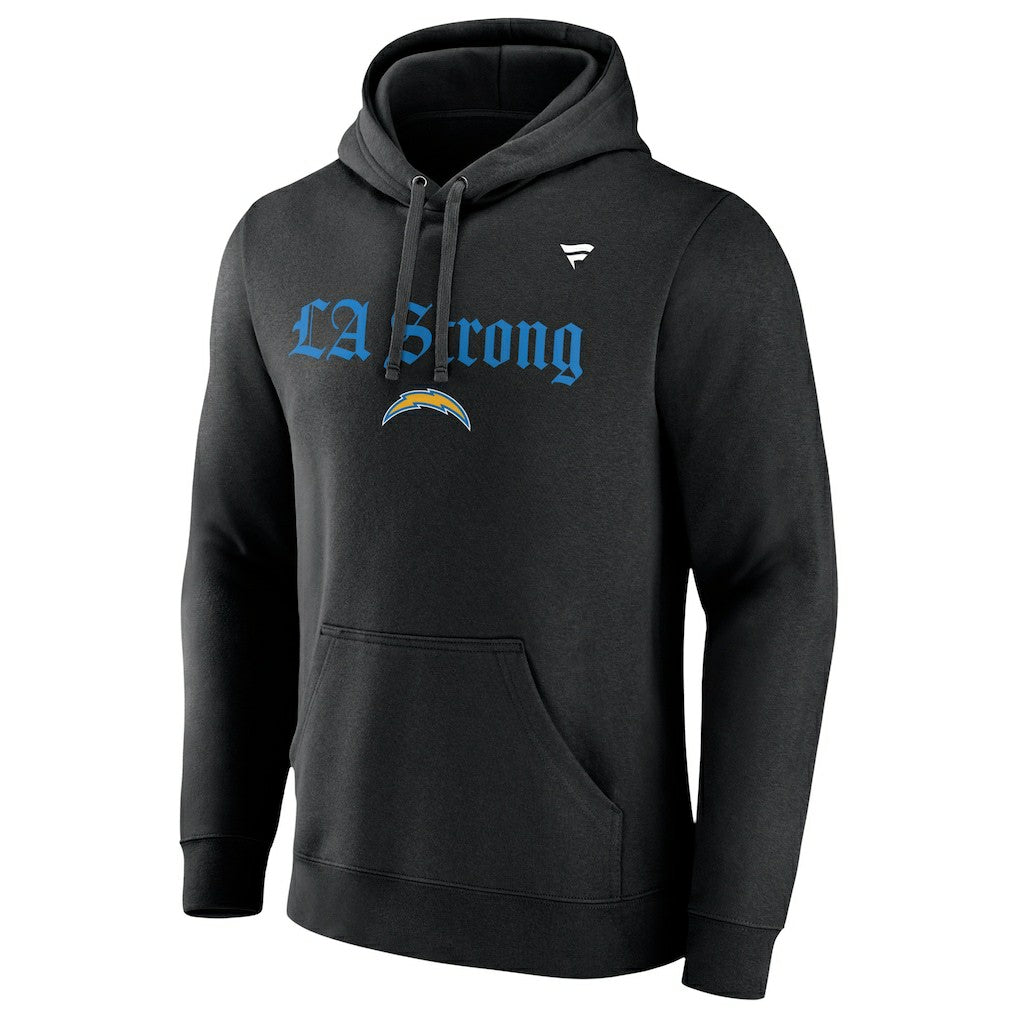 Los Angeles Chargers Fanatics Unisex LA Strong Fleece Pullover Hoodie