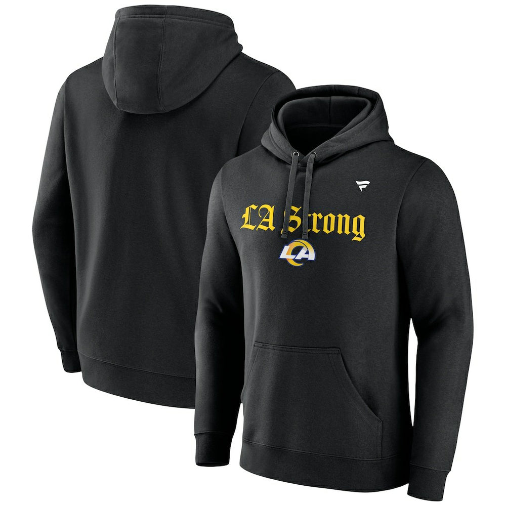 Los Angeles Rams Fanatics Unisex LA Strong Fleece Pullover Hoodie