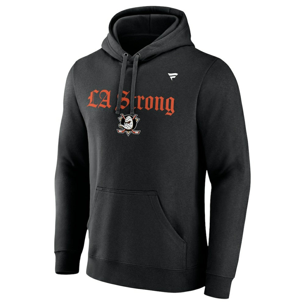 Anaheim Ducks Fanatics Unisex LA Strong Fleece Pullover Hoodie Online