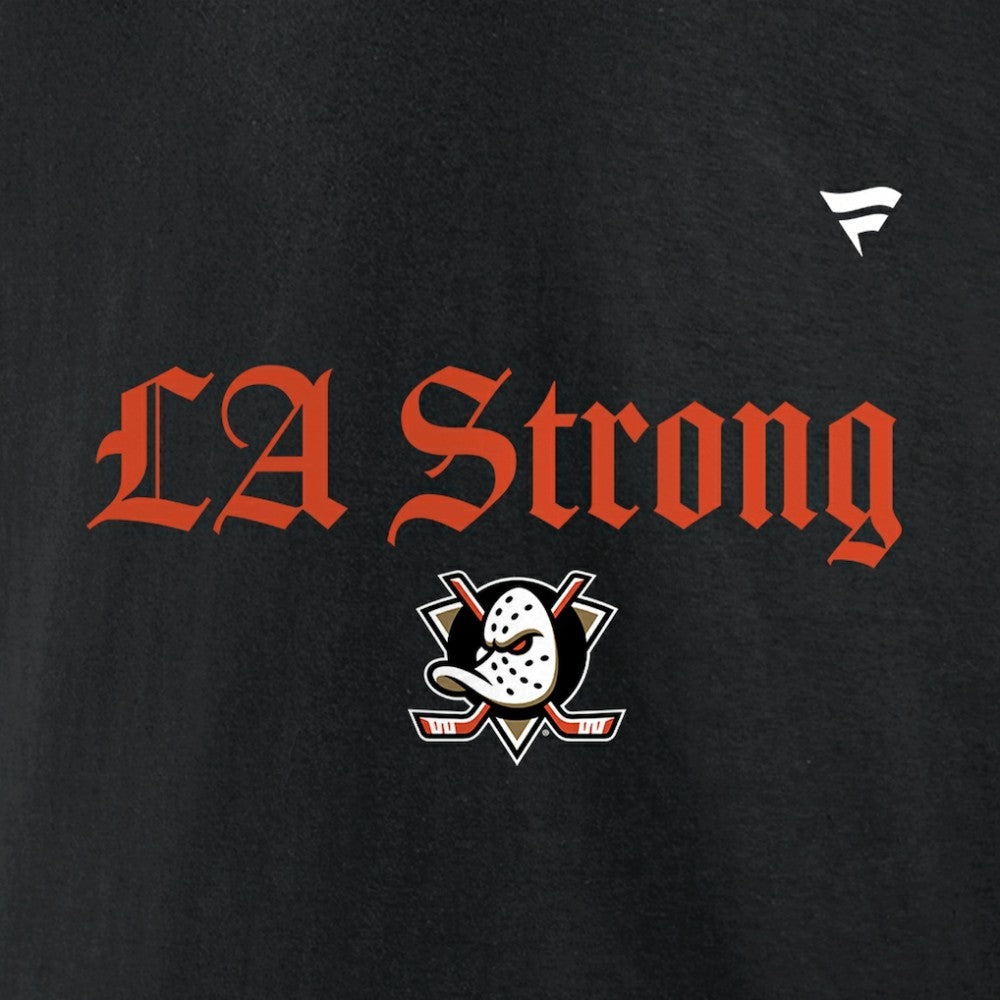 Anaheim Ducks Fanatics Unisex LA Strong Fleece Pullover Hoodie Online