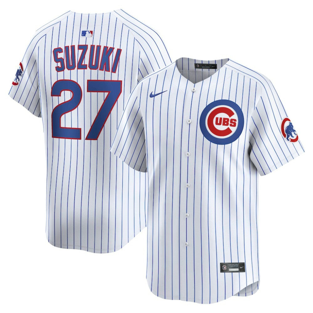 Seiya Suzuki Chicago Cubs Nike Home Limited Player Jersey | MLB Outlet