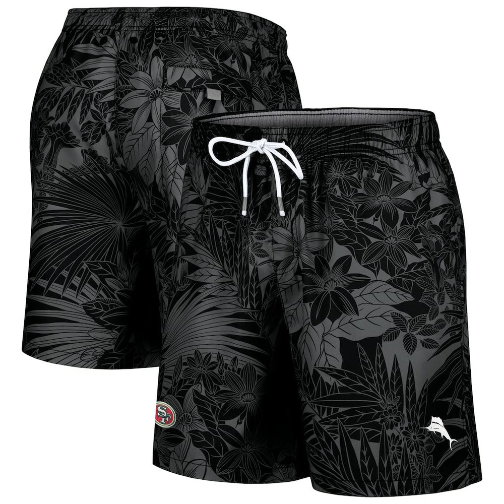 San Francisco 49ers Tommy Bahama Naples Santiago Palm Shorts