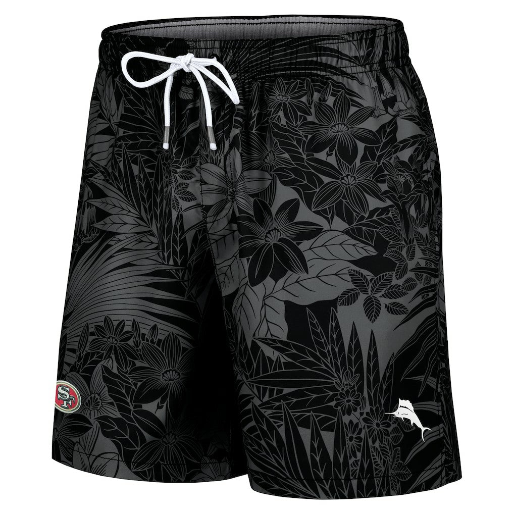 San Francisco 49ers Tommy Bahama Naples Santiago Palm Shorts