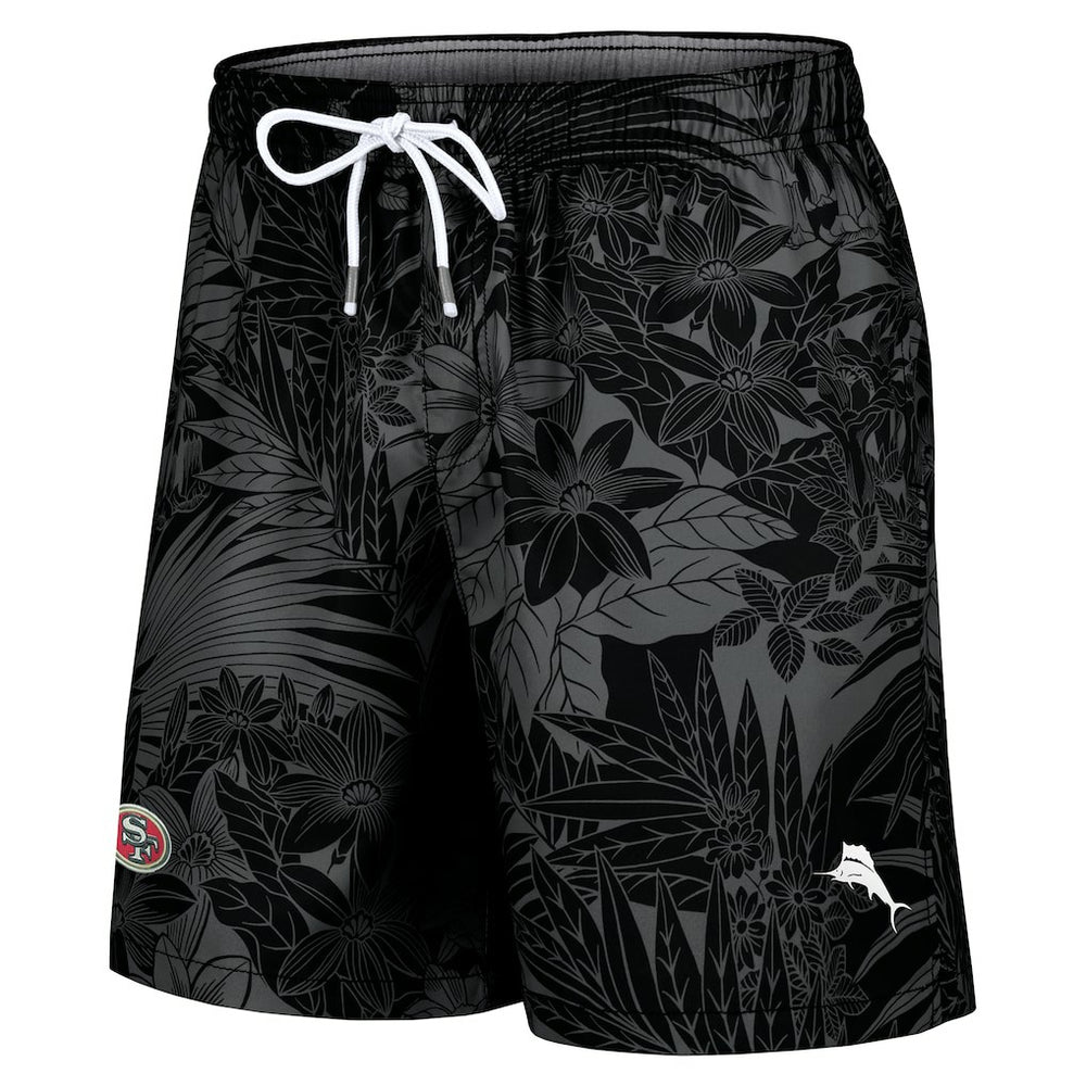 San Francisco 49ers Tommy Bahama Naples Santiago Palm Shorts