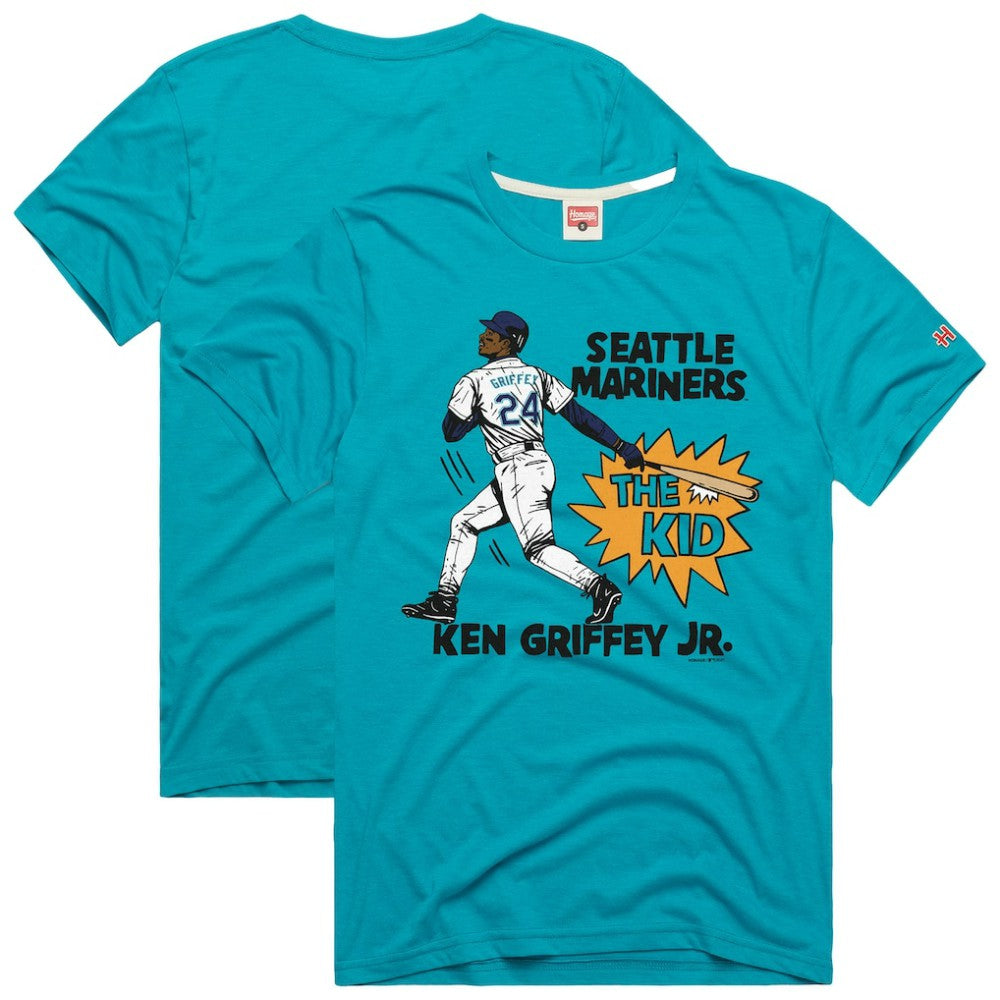 Ken Griffey Jr. Seattle Mariners Homage Graphic Player T-Shirt | MLB Outlet