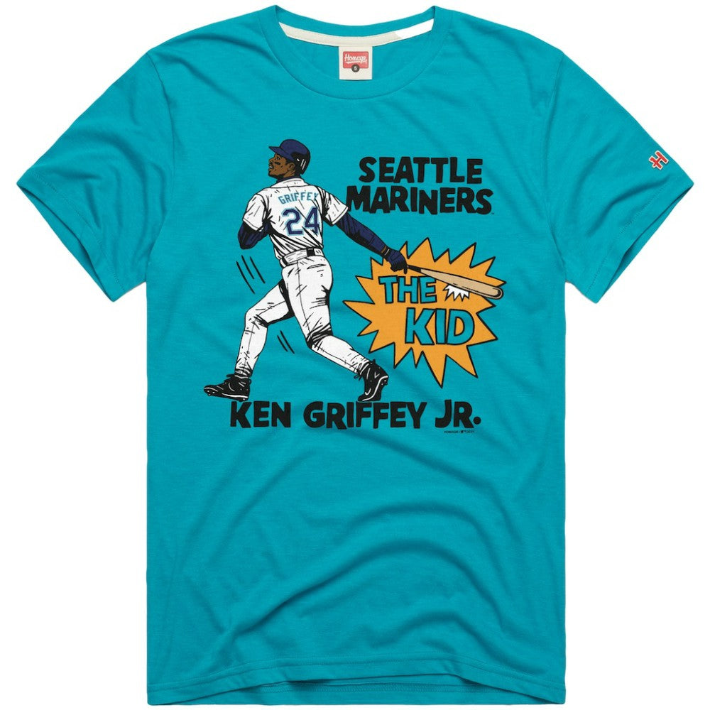 Ken Griffey Jr. Seattle Mariners Homage Graphic Player T-Shirt | MLB Outlet
