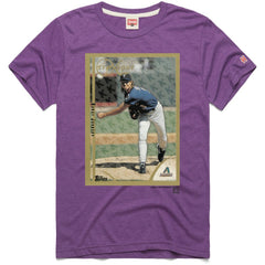 Randy Johnson Arizona Diamondbacks Homage 1999 Topps Baseball Card Player T-Shirt | MLB On Sale
