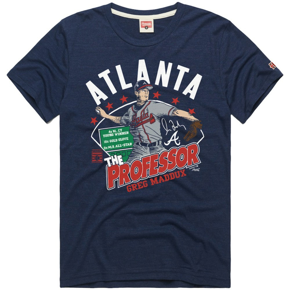 Greg Maddux Atlanta Braves Homage Graphic Player T-Shirt | MLB Shop