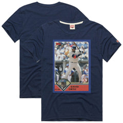 David Ortiz Boston Red Sox Homage 2003 Topps Baseball Card Player T-Shirt | MLB New
