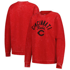 Cincinnati Reds G-III 4Her by Carl Banks Women's Comfy Cord Pullover Sweatshirt | MLB For sale