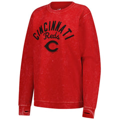 Cincinnati Reds G-III 4Her by Carl Banks Women's Comfy Cord Pullover Sweatshirt | MLB For sale