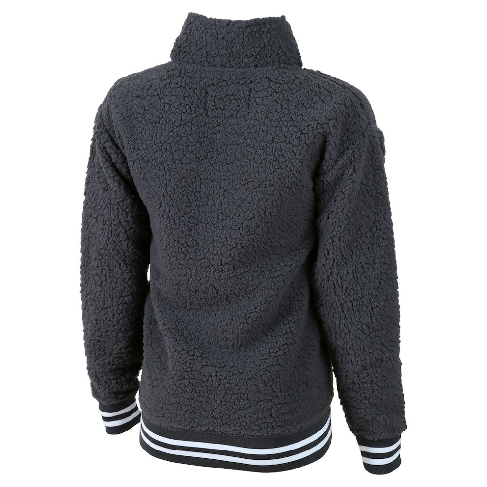 Los Angeles Dodgers G-III 4Her by Carl Banks Women's Play Action Sherpa Fleece Quarter-Zip Jacket | MLB Shop