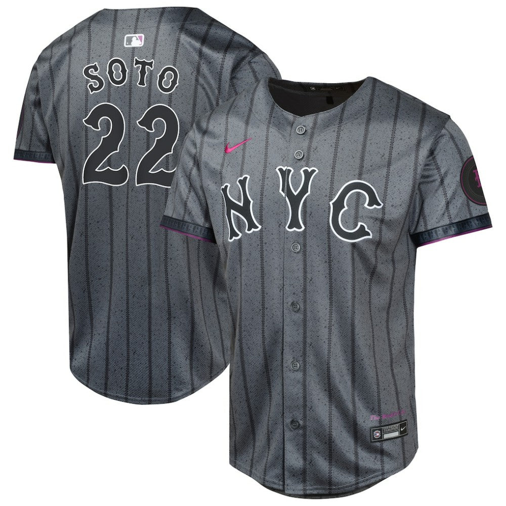 Juan Soto New York Mets Nike Youth City Connect Limited Jersey  | MLB New
