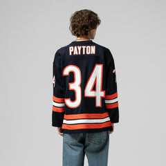 Chicago Bears Mitchell & Ness Walter Payton  Maxxed Out Fashion Hockey Jersey