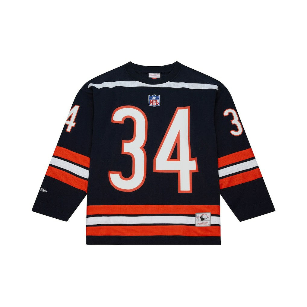 Chicago Bears Mitchell & Ness Walter Payton  Maxxed Out Fashion Hockey Jersey