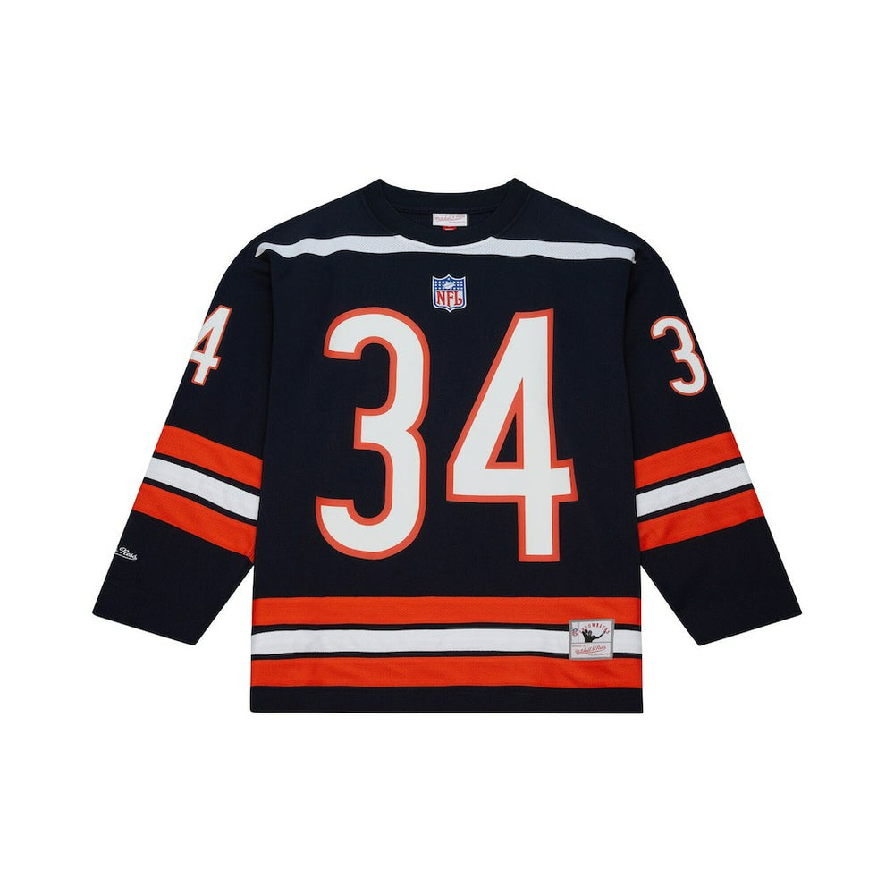 Chicago Bears Mitchell & Ness Walter Payton  Maxxed Out Fashion Hockey Jersey