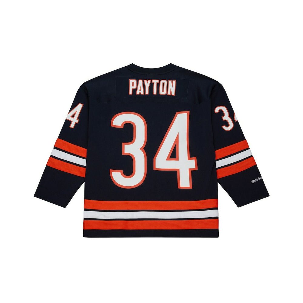 Chicago Bears Mitchell & Ness Walter Payton  Maxxed Out Fashion Hockey Jersey