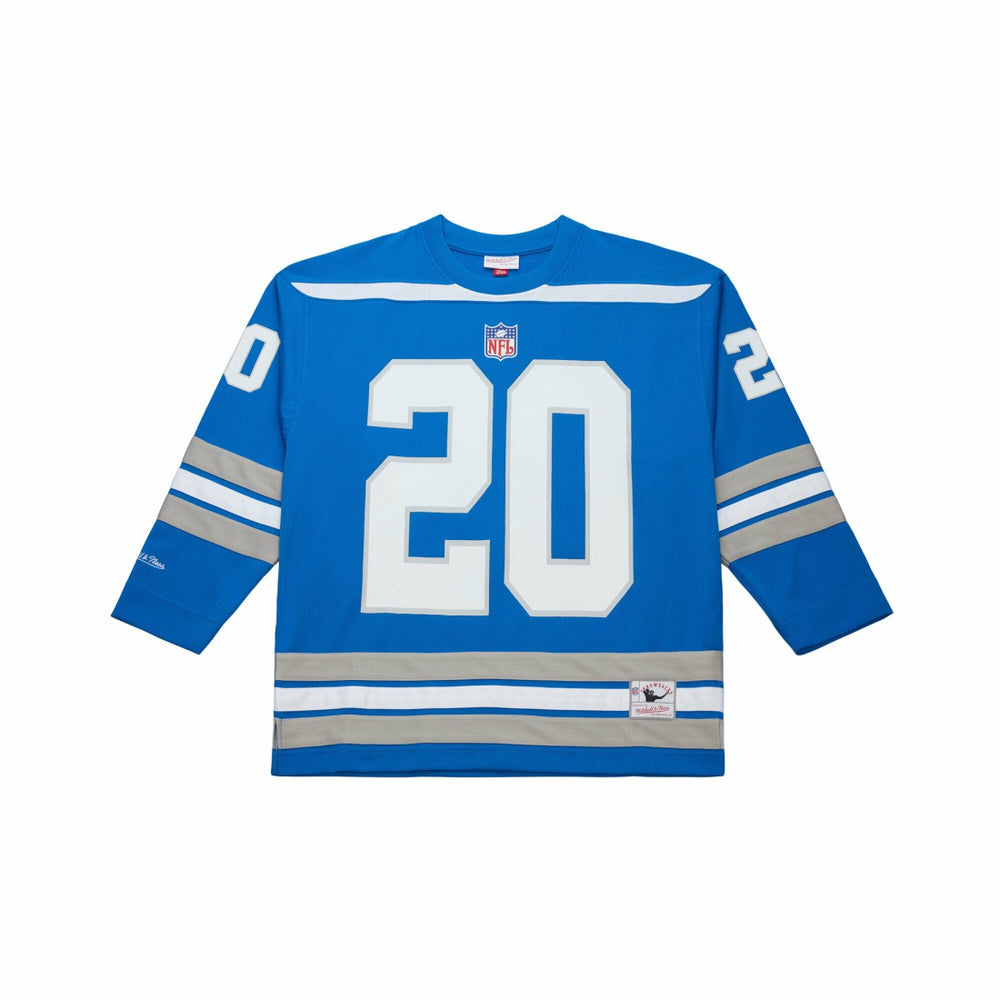Detroit Lions Mitchell & Ness Barry Sanders  Maxxed Out Fashion Hockey Jersey