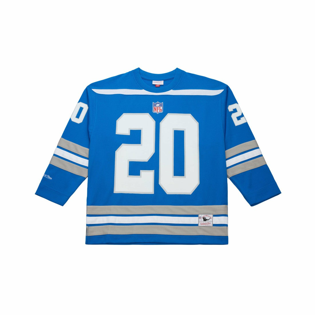 Detroit Lions Mitchell & Ness Barry Sanders  Maxxed Out Fashion Hockey Jersey