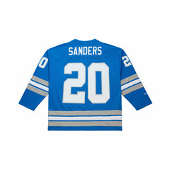 Detroit Lions Mitchell & Ness Barry Sanders  Maxxed Out Fashion Hockey Jersey