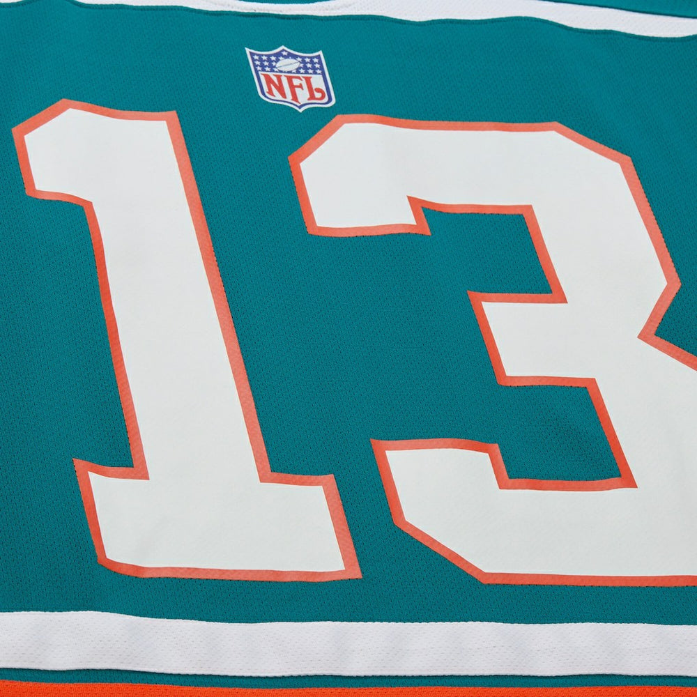 Miami Dolphins Mitchell & Ness Dan Marino  Maxxed Out Fashion Hockey Jersey